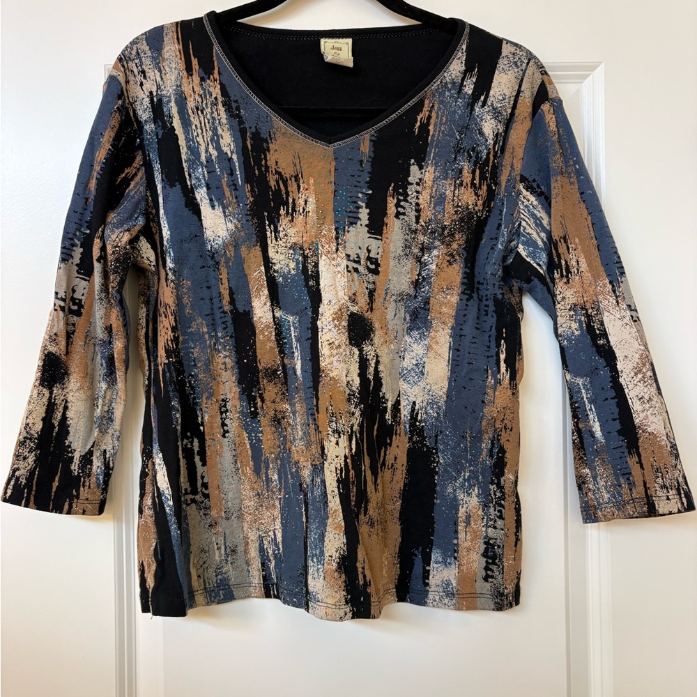 Cotton Patterned Women's Top